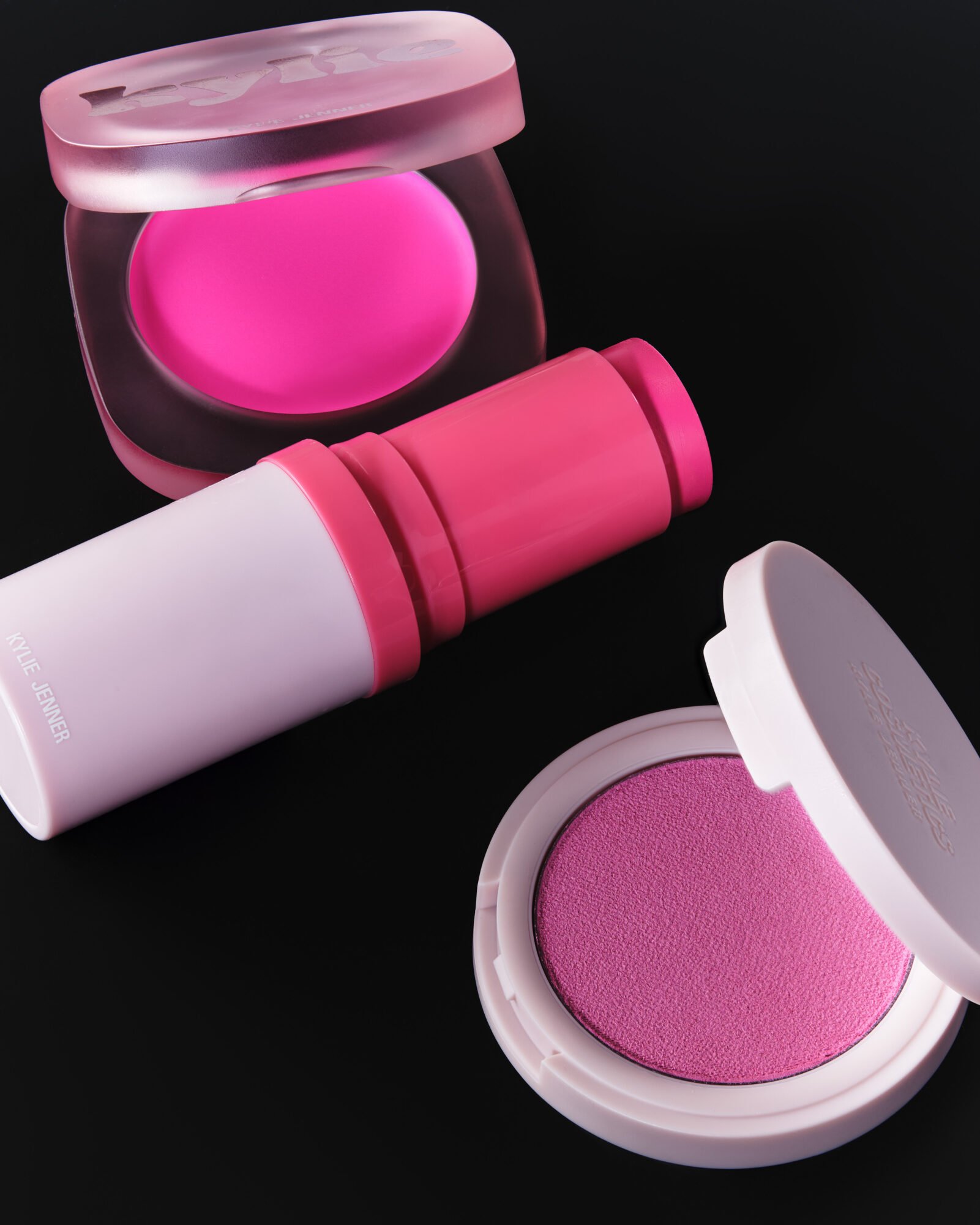 Kjc Core Black Friday 25 Pinks Winter Kissed Hybrid Blush Haute Pink Glow Balm Breakfast In Bed Powder Blush Stick Cp 1066 Hero