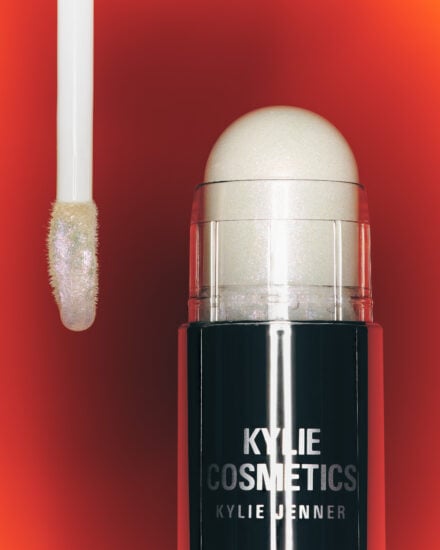 Kjc Cosmic 2 0 Makeup 25 Lip Glaze Pink Ice Dewy Balm Stick Solar Glow Orange Background Cp 112 Hero