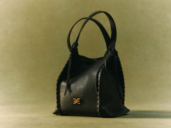 Se F24 1 Still Life Sylvia Whipstitch Crossbody Tote Black 0670