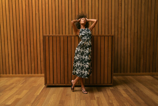 Se Ss25 1 Om Cressa Black Presley Jute Sertw Dress Bag 2120