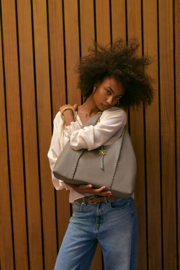 Se Ss25 1 Om Hazel Green Garden Sertw Top Jean Bag 1560