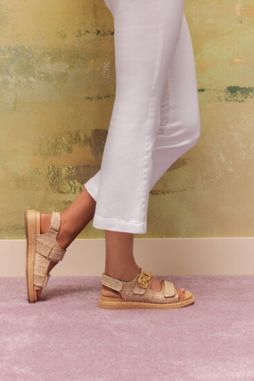 Se Ss25 1 Om Mackiemesh Brushedgold Cyprustan Arlo Natural Multi Sertw Blazer Short Jacket Top Belt Jean Bag 740