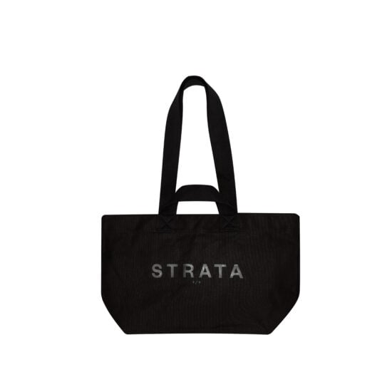 Strata Flat Tour Tote Bag Black 231 Front