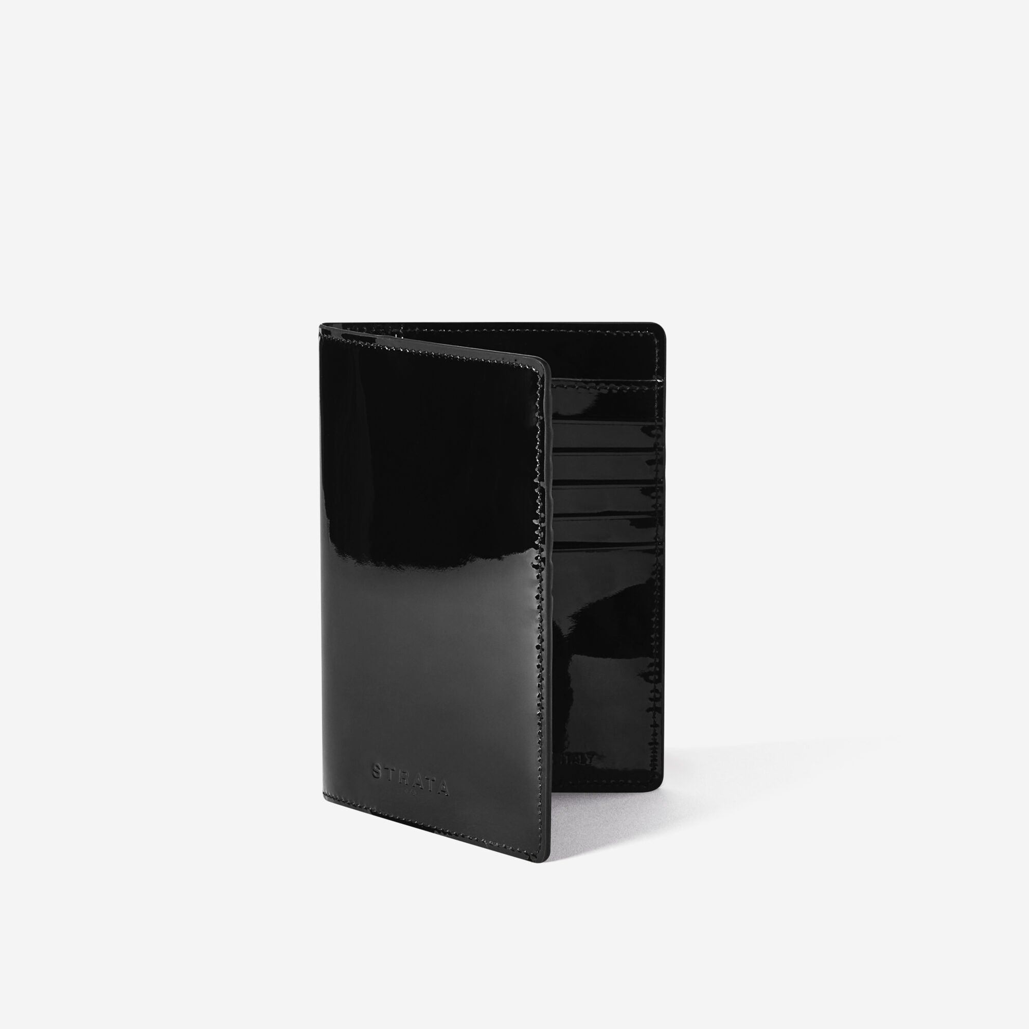 Strata Flat Travel Sleeve Patent Black 526 3 4